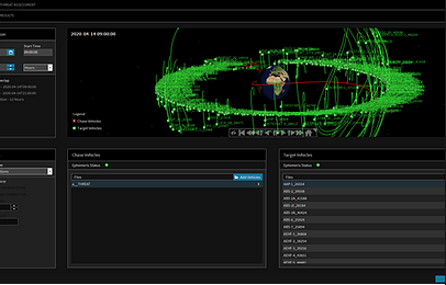 Space Object Threat Assessment Software Image