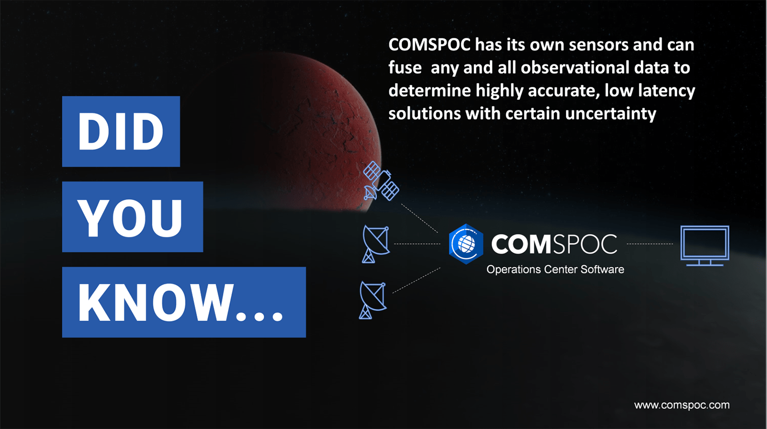 Did You Know: COMSPOC offers more than just software.